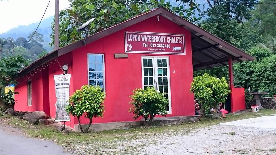 훌루 랑갓 Lopoh Waterfront Budget Chalets 빌라 외부 사진